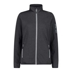 Bluza damska turystyczna CMP 34H6386. Szare bluzy CMP, l, bez wzorów, bez kaptura. Za 248.50 zł.