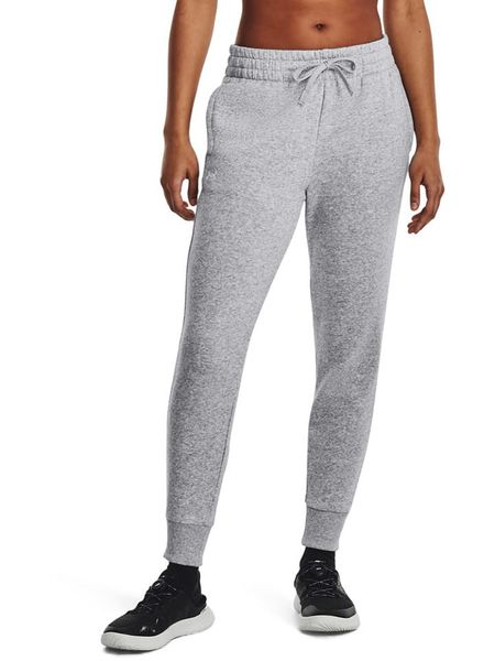 Under Armour Spodnie dresowe "Rival" w kolorze szarym rozmiar: XL. Szare spodnie dresowe Under Armour, xl, bez wzorów, z dresówki. Za 118.01 zł.