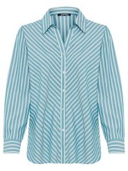 Olsen Bluzka w kolorze turkusowym rozmiar: 36. Niebieskie bluzki Olsen, bez wzorów, bez kołnierzyka, bez ramiączek. Za 95.99 zł.