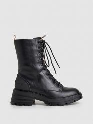 Pepe Jeans FOOTWEAR Botki "Soda Block" w kolorze czarnym rozmiar: 36. Czarne botki Pepe Jeans FOOTWEAR, bez wzorów, z jeansu, bez obcasa, bez zapięcia. Za 184.89 zł.