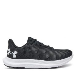 Buty do biegania Under Armour. Czarne obuwie sportowe Under Armour, bez zapięcia, do biegania. Za 169.99 zł.