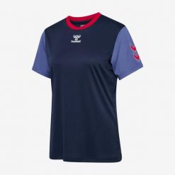 Koszulka do piłki ręcznej damska Hummel. Bluzki Hummel, xs, bez wzorów, sportowe, bez kołnierzyka, bez ramiączek. Za 84.99 zł.