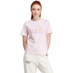Koszulka damska adidas Xpress Logo. Czerwone bluzki Adidas, xl, bez wzorów, sportowe, bez kołnierzyka, bez ramiączek. Za 128.00 zł.