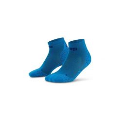 Damskie skarpety kompresyjne sportowe za kostkę low cut Core Run Ultralight CEP. Niebieskie skarpety CEP, bez wzorów, z elastanu. Za 64.00 zł.