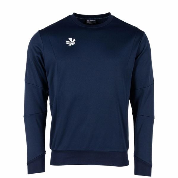 Bluza z okrągłym dekoltem Reece Australia Cleve TTS. Niebieskie bluzy REECE, l, bez wzorów, prążkowane, bez kaptura. Za 240.50 zł.