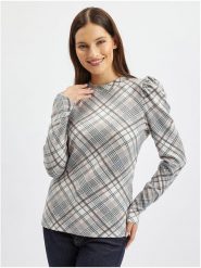Orsay Sweter w kolorze szaro-kremowym rozmiar: M. Brązowe swetry Orsay, m, bez wzorów, bez ramiączek. Za 48.16 zł.