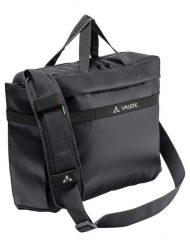 Torba na rower VAUDE Mineo. Czarne torby na laptopa Vaude, bez wzorów, z materiału, duże. Za 627.45 zł.