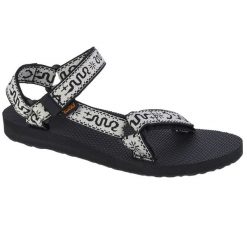 Sandały damskie, Teva W Original Universal Sandals. Czarne sandały Teva, bez wzorów, sportowe, bez obcasa, bez zapięcia. Za 229.00 zł.