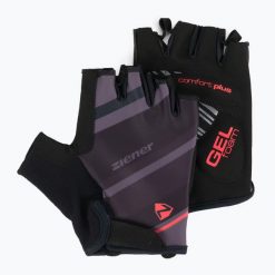 Rękawiczki rowerowe damskie ZIENER MTB Crizy Lady GELfoam. Czarne rękawiczki Ziener, bez wzorów, sportowe. Za 75.99 zł.