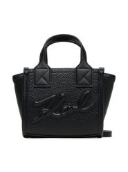 KARL LAGERFELD Torebka A3W30028 Czarny. Czarne torebki klasyczne KARL LAGERFELD, bez wzorów, ze skóry, bez dodatków. Za 779.99 zł.