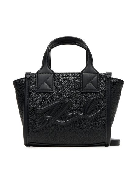 KARL LAGERFELD Torebka A3W30028 Czarny. Czarne torebki klasyczne KARL LAGERFELD, bez wzorów, ze skóry, bez dodatków. Za 619.99 zł.