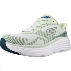 Buty SKECHERS MAX CUSHIONING ENDEAVOUR Zielony. Zielone trekkingi Skechers, z syntetyku, na fitness i siłownię. Za 429.99 zł.