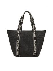 KARL LAGERFELD Torebka A1W46074 Czarny. Czarne shopper KARL LAGERFELD, bez wzorów, z syntetyku, bez dodatków. Za 779.99 zł.
