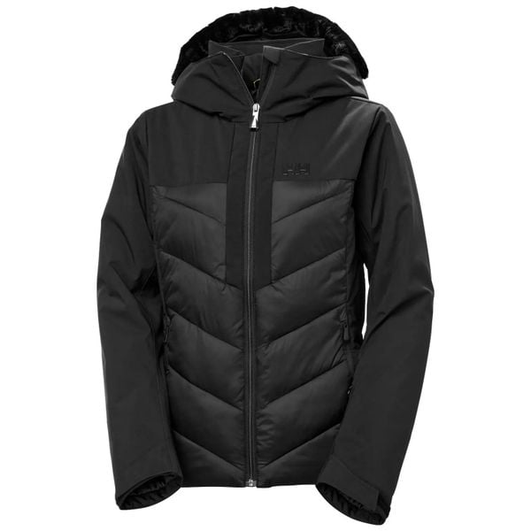 Kurtka narciarska damska Helly Hansen W Bellissimo. Czarne kurtki narciarskie Helly Hansen, m, bez wzorów, z futra, bez kaptura, narciarskie, primaloft. Za 1,325.00 zł.