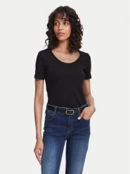Weekend Max Mara T-Shirt Multij 2625946031 Czarny Regular Fit. Czarne t-shirty Weekend Max Mara, m, bez wzorów, z bawełny, bez kołnierzyka, bez ramiączek. Za 374.99 zł.