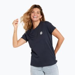 Koszulka damska Rip Curl Re-Entry Crew. Niebieskie bluzki RIPCURL, s, bez wzorów, sportowe, bez kołnierzyka, bez ramiączek. Za 83.99 zł.