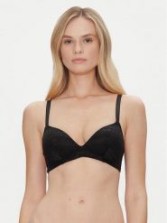 Emporio Armani Underwear Biustonosz bezfiszbinowy EW000444 AF10880 FC027 Czarny. Czarne biustonosze Emporio Armani Underwear, bez wzorów, z syntetyku. Za 239.99 zł.