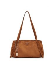 Guess Torebka Devon HWSG97 45090 Brązowy. Brązowe torebki klasyczne Guess, z aplikacjami, z materiału, bez dodatków. Za 584.99 zł.