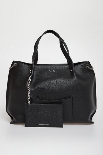 Torebka damska shopperka ARMANI EXCHANGE. Shopper Armani Exchange, bez wzorów, bez dodatków. Za 859.00 zł.