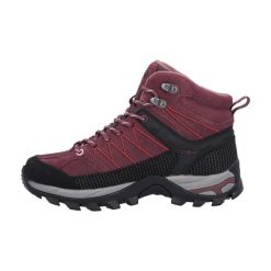 Buty trekkingowe damskie CMP Rigel Mid. Czarne trekkingi CMP, z gumy, trekkingowe. W wyprzedaży za 399.99 zł.