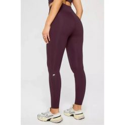 FABLETICS Damskie Legginsy Sportowe Wysoki Stan Fitness PowerHold Define. Czerwone legginsy FABLETICS, l, bez wzorów, z elastanu, z podwyższonym stanem, długie. Za 299.99 zł.