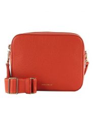 COCCINELLE Skórzana torebka w kolorze pomarańczowym - 21 x 17 x 6 cm rozmiar: onesize. Pomarańczowe torby na ramię Coccinelle, bez wzorów, z materiału, na ramię, bez dodatków. Za 680.85 zł.