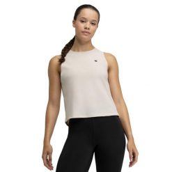Damska koszulka tank top do biegania w terenie Trekking Siroko Volt Stone. Brązowe topy SIROKO, bez wzorów, z materiału, bez kołnierzyka, bez ramiączek. W wyprzedaży za 84.99 zł.