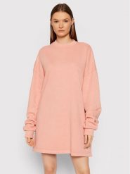 Reebok Sukienka dzianinowa Natural Dye Crew GR0399 Różowy Oversize. Czerwone sukienki Reebok, m, bez wzorów, z bawełny, bez kołnierzyka, bez ramiączek, oversize. Za 129.99 zł.