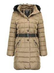Canadian Peak Parka "Anemoneak" w kolorze beżowym rozmiar: M. Brązowe parki Canadian Peak, m, z tkaniny, bez kaptura. Za 175.26 zł.