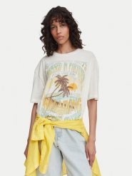 Billabong T-Shirt Sunset Mindset EBJZT00462 Kremowy Regular Fit. Białe t-shirty Billabong, m, bez wzorów, z bawełny, bez kołnierzyka, bez ramiączek. Za 159.99 zł.