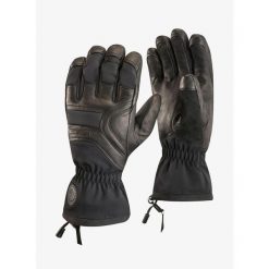 Rękawice w góry Black Diamond Patrol Gloves. Czarne rękawiczki Black Diamond, bez wzorów, sportowe. Za 396.99 zł.