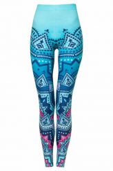 Legginsy sportowe damskie DEEP TRIP Nemo. Legginsy sportowe DEEP TRIP, l, bez wzorów, z elastanu, z podwyższonym stanem, na fitness i siłownię. Za 179.00 zł.