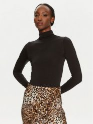 Wolford Body Colorado 75083 Czarny Slim Fit. Czarne body Wolford, s, bez wzorów, z bawełny. Za 919.99 zł.