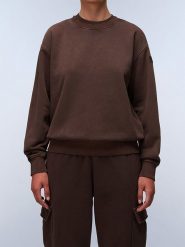 Napapijri Bluza w kolorze brązowym rozmiar: L. Brązowe bluzy Napapijri, l, bez wzorów, bez kaptura. Za 176.08 zł.