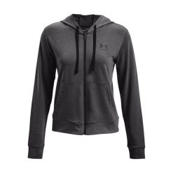 Bluza sportowa damska Under Armour Rival Terry Full Zip Hoodie. Szare bluzy Under Armour, s, bez wzorów, z kapturem. Za 119.99 zł.
