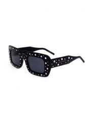 Carolina Herrera Damskie okulary przeciwsłoneczne w kolorze czarno-granatowym rozmiar: 50. Czarne okulary przeciwsłoneczne Carolina Herrera, bez wzorów, z tworzywa sztucznego. Za 229.95 zł.