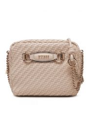 Guess Torebka HWWG95 30140 Beżowy. Brązowe listonoszki Guess, z aplikacjami, ze skóry, bez dodatków. Za 309.99 zł.