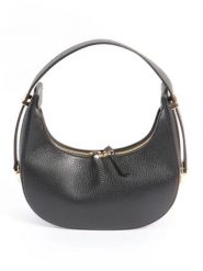 Florence Bags Skórzana torebka "Tim" w kolorze czarnym - 23 x 12 x 7,5 cm rozmiar: onesize. Czarne torby na ramię Florence Bags, bez wzorów, z materiału, na ramię, bez dodatków. Za 173.99 zł.