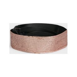 Parfois - Pasek. Żółte paski Parfois, bez wzorów, z materiału. W wyprzedaży za 29.90 zł.