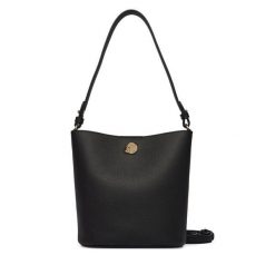 Torebka Coccinelle. Czarne torebki klasyczne Coccinelle, bez wzorów, bez dodatków. Za 889.99 zł.