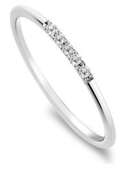 DIA DIAMONDS Srebrny pierścionek z diamentami rozmiar: 58. Szare pierścionki DIA DIAMONDS, z diamentem, srebrne. Za 257.92 zł.