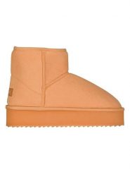 Geographical Norway Botki zimowe "Orgeat" w kolorze jasnobrązowym rozmiar: 36. Brązowe botki Geographical Norway, na zimę, bez wzorów, z futra, bez obcasa, bez zapięcia. Za 86.99 zł.