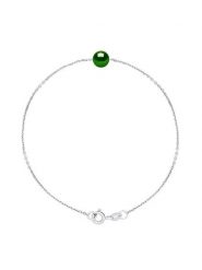 Pearl Addict Srebrna bransoletka z perłą rozmiar: onesize. Szare bransoletki Pearl Addict, z perłą, srebrne. Za 130.99 zł.