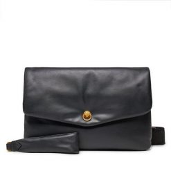 Torebka Gianni Chiarini. Czarne listonoszki Gianni Chiarini, bez wzorów, bez dodatków. Za 859.99 zł.