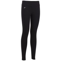 Legginsy do biegania damskie Joma Street Long Tights. Czarne legginsy Joma, s, bez wzorów. Za 69.99 zł.