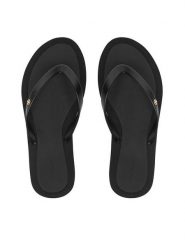 Tory Burch Japonki 162307 Czarny. Czarne klapki Tory Burch, bez wzorów, z syntetyku, bez obcasa. Za 484.99 zł.