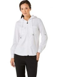 WITT WEIDEN Bluzka w kolorze białym rozmiar: 46. Białe bluzki WITT WEIDEN, bez wzorów, bez kołnierzyka, bez ramiączek. Za 96.60 zł.