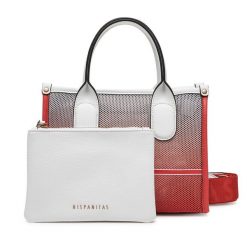 Torebka Hispanitas. Czerwone torebki klasyczne Hispanitas, bez wzorów, bez dodatków. Za 329.99 zł.