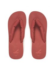 Calvin Klein Jeans Japonki Beach Sandal Flatform Ttxr Satin YW0YW01723 Brązowy. Brązowe klapki Calvin Klein Jeans, bez wzorów, z jeansu, bez obcasa. Za 139.99 zł.