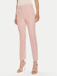 Liu Jo Spodnie materiałowe CA4201 T2200 Różowy Regular Fit. Czerwone spodnie materiałowe Liu Jo, bez wzorów, z materiału. Za 379.99 zł.